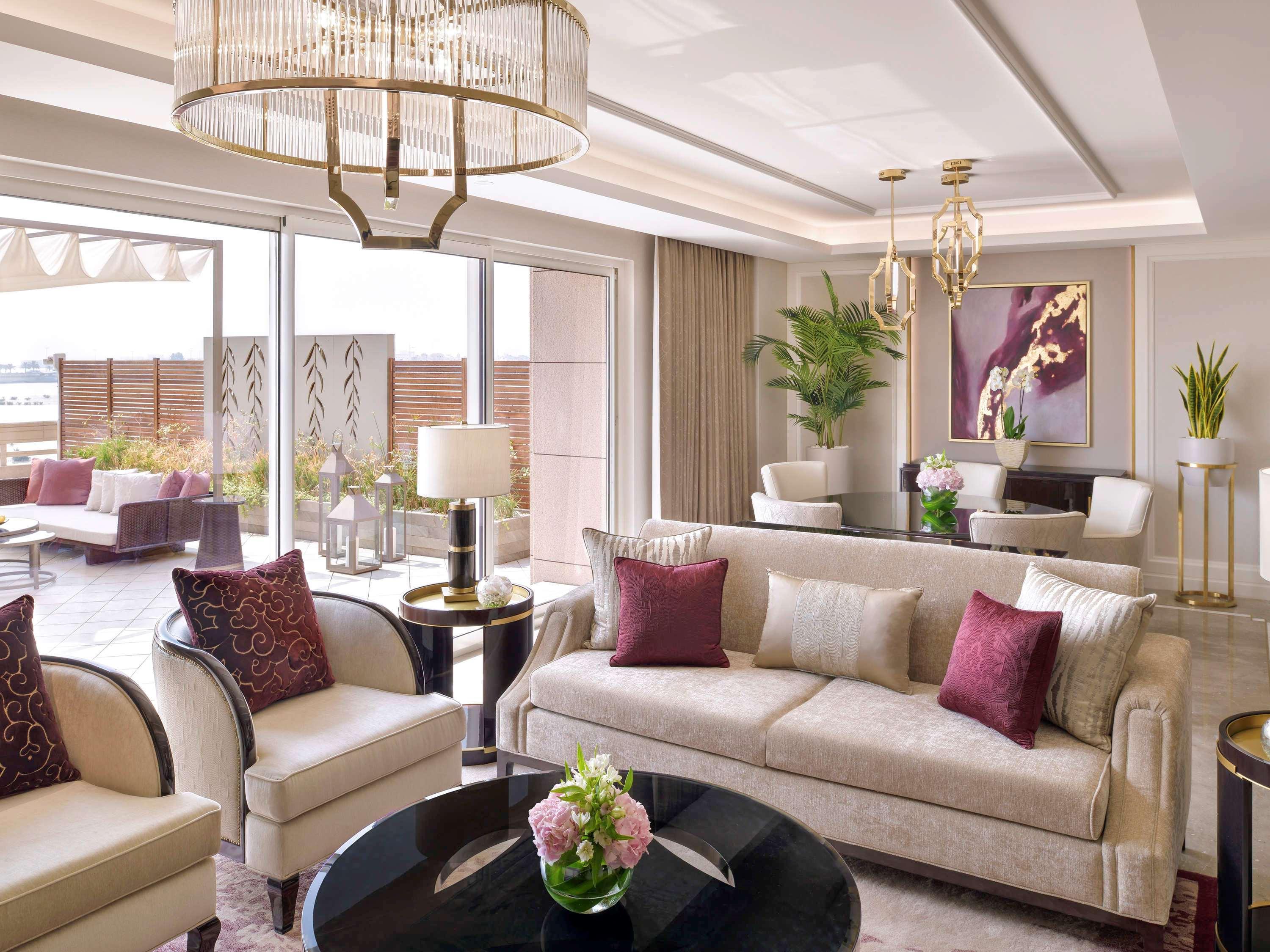 Moevenpick Hotel Bahrain Muharraq Exterior photo The living room of a Presidential Suite